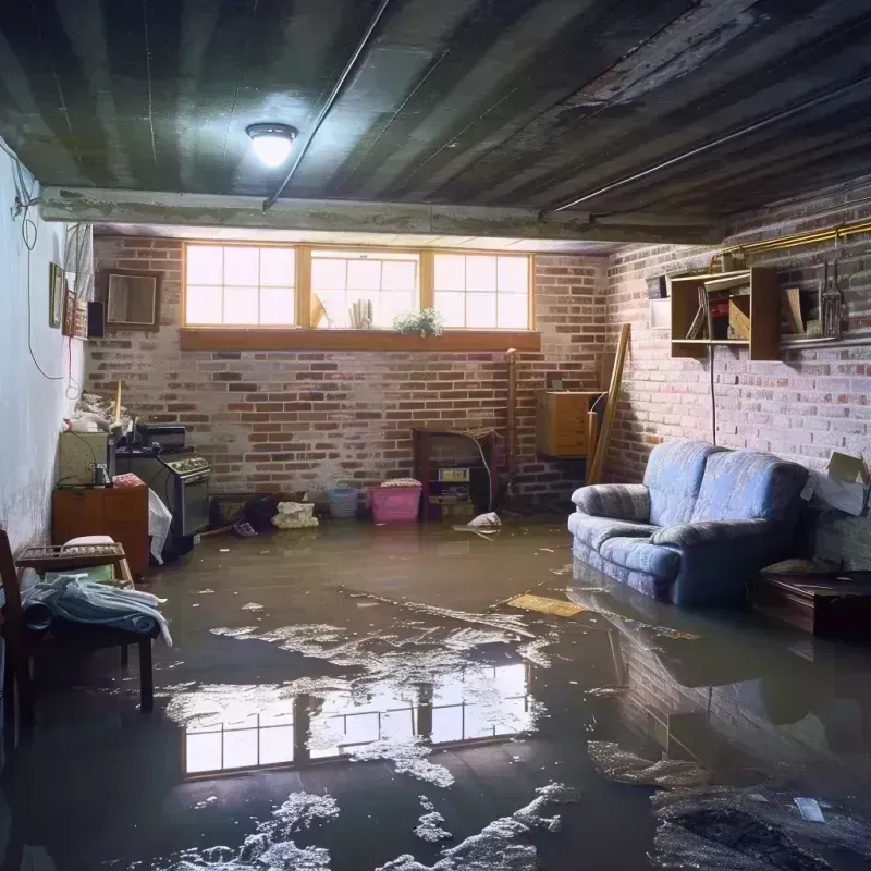 Flooded Basement Cleanup in Bertram, TX